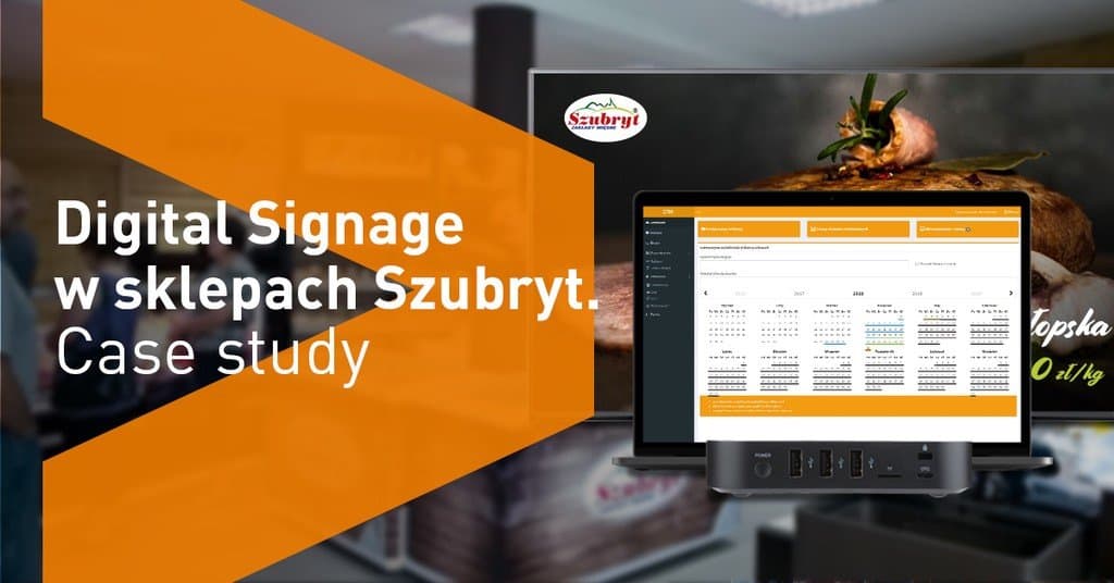 digital signage - case study szybryt