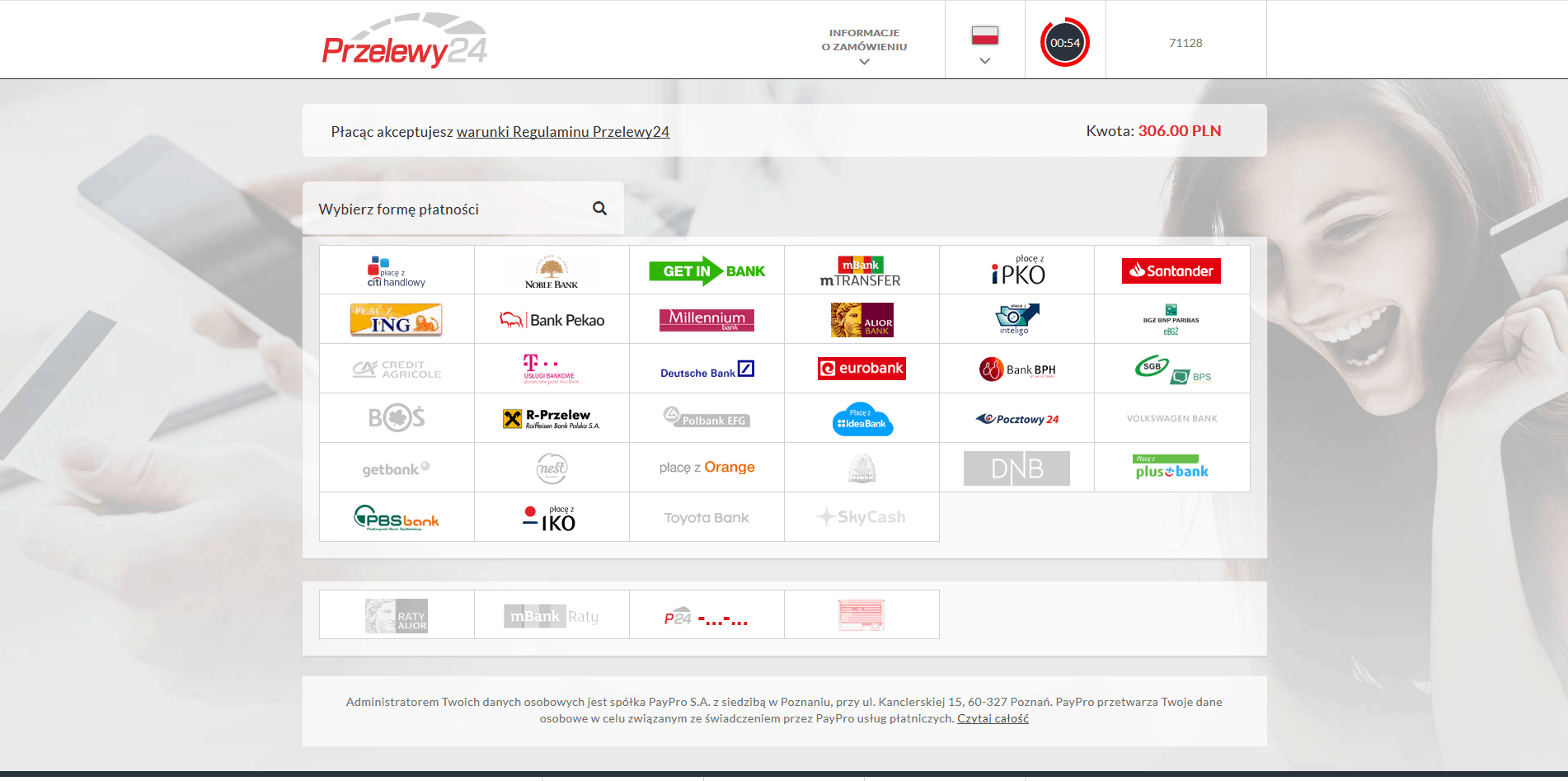 moduł płatności online