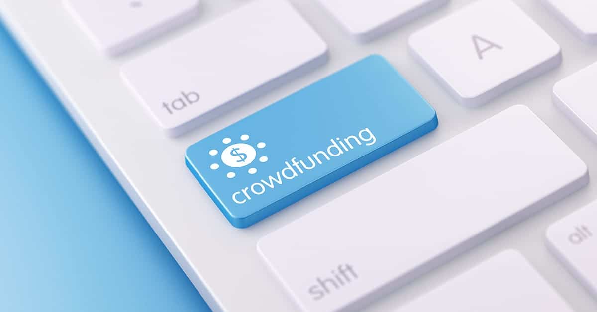 Klawiatura z przyciskiem Crowdfunding