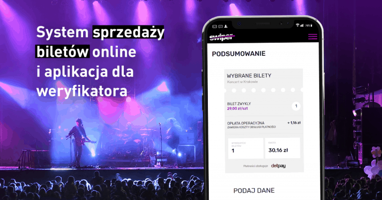 swiper system do sprzedaży biletów online