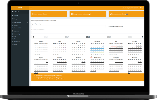 Systemem Digital Signage na Mackbooku